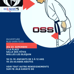 Cours de  KARATE