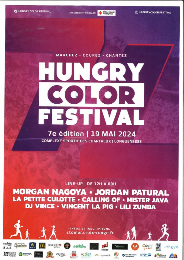 Affiche HUNGRY COLOR